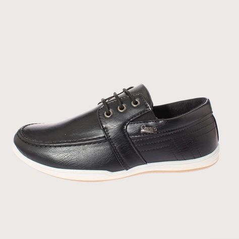 Zapato Negro Vía Franca Hombre Art: 81A88164BLACK-1