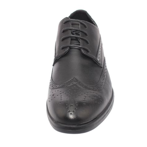 Zapato Formal Negro Vía Franca Hombre-2