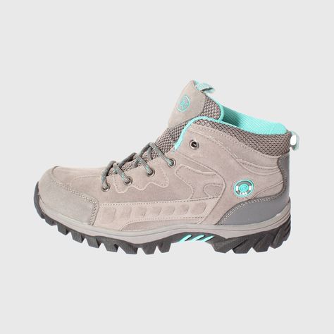 Zapatilla Outdoor Gris/Verde Agua Vía Franca Mujer-1