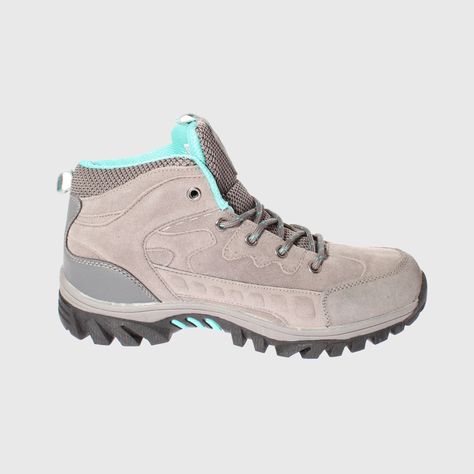 Zapatilla Outdoor Gris/Verde Agua Vía Franca Mujer-2