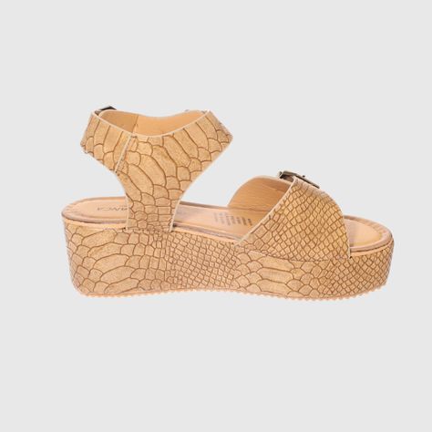Sandalia plataforma Croco Aragona Vía Franca Mujer-3