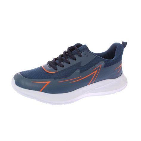 Zapatilla Navy/Naranjo Vía Franca Hombre-0