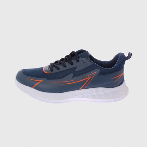 Zapatilla Navy/Naranjo Vía Franca Hombre-1