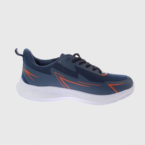 Zapatilla Navy/Naranjo Vía Franca Hombre-3