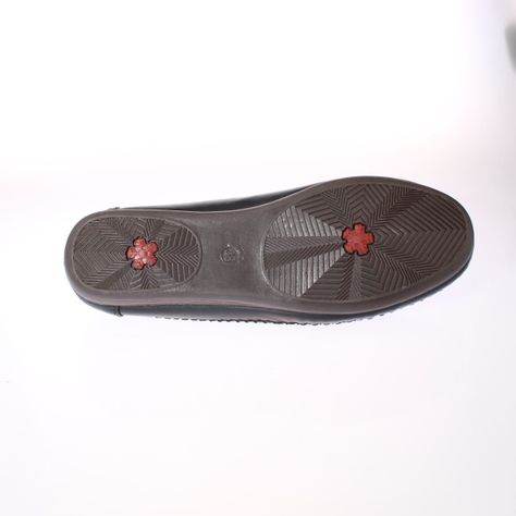 Mocasín Negro Vía Franca Mujer-4