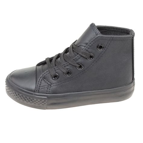 Zapato Escolar Para Niño Color Negro-3
