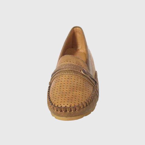 Mocasín Confort Camel Vía Franca Mujer-2