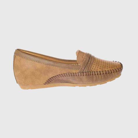 Mocasín Confort Camel Vía Franca Mujer-3