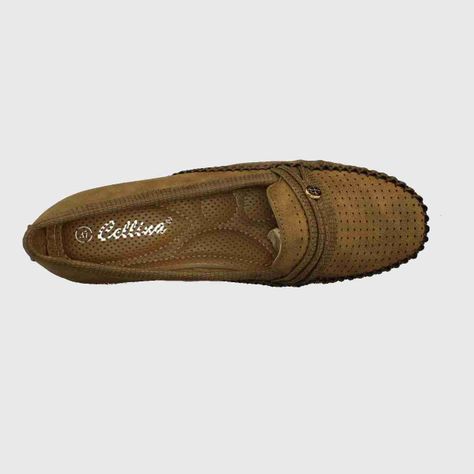 Mocasín Confort Camel Vía Franca Mujer-4