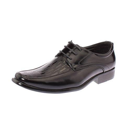 Zapato Negro Vía Franca Hombre-0