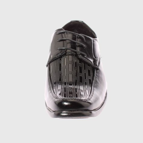 Zapato Negro Vía Franca Hombre-2