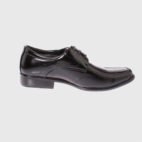 Zapato Negro Vía Franca Hombre-3