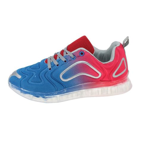 Zapatilla Casual Para Mujer Color Azul-1