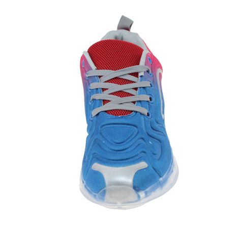 Zapatilla Casual Para Mujer Color Azul-2