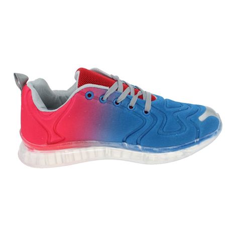 Zapatilla Casual Para Mujer Color Azul-3