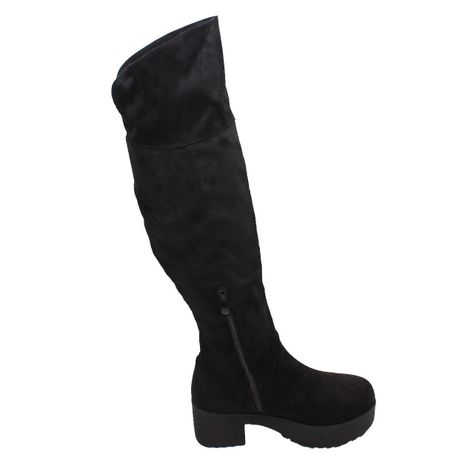 Bota Negro Vía Franca Mujer-1