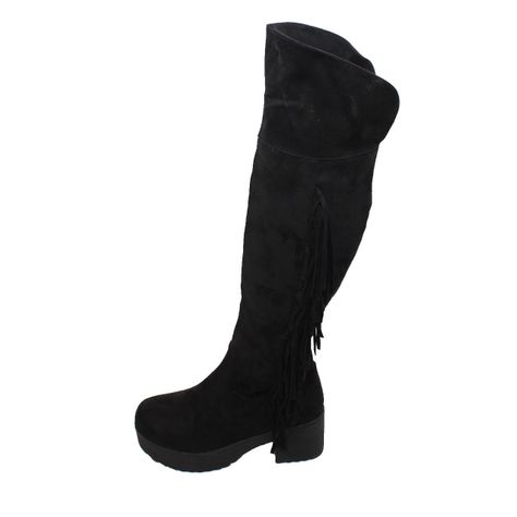 Bota Negro Vía Franca Mujer-2