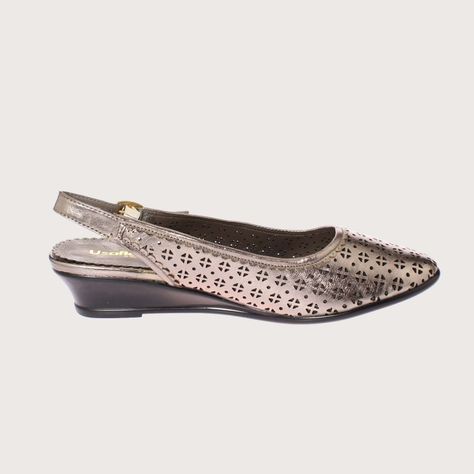 Babucha Plateado Vía Franca Mujer Art: 5ZL102024PEWTER-3
