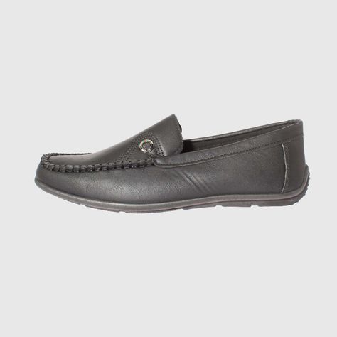 Mocasín Negro Vía Franca Hombre-1