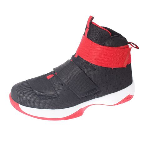 Zapatilla Negro/Rojo Vía franca Hombre-0
