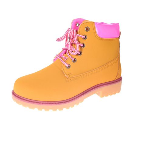 Botín Yellow/pink Vía Franca Mujer-0