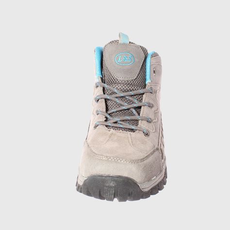 Zapatilla Outdoor Gris/azul Vía Franca Mujer-4