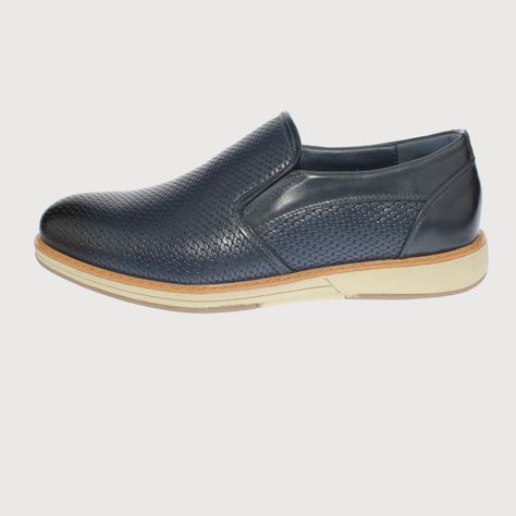 Mocasin Casual Para Hombre Color Azul marino-1