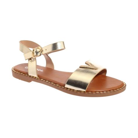 Sandalia Dorado Vía Franca Mujer Art: 5KD79GOLD-0