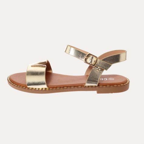Sandalia Dorado Vía Franca Mujer Art: 5KD79GOLD-1