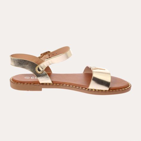 Sandalia Dorado Vía Franca Mujer Art: 5KD79GOLD-3