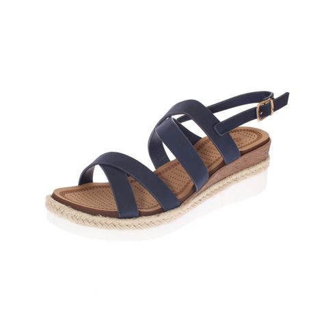 Sandalia Navy Vía franca Mujer-0
