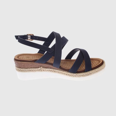 Sandalia Navy Vía franca Mujer-3
