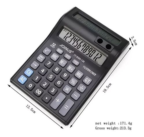 Calculadora electrónica de escritorio kk-8585-12-3