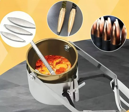 Crisol / Olla De Soldadura Portátil Para Estaño -1