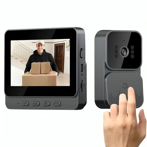 Citofono Timbre Camara Inalambrico Con Pantalla 4.3 Lcd-0