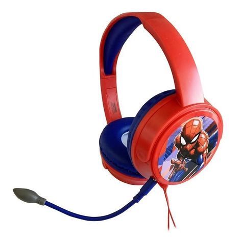 Audifono Con Microfono Para Chat Spiderman -1
