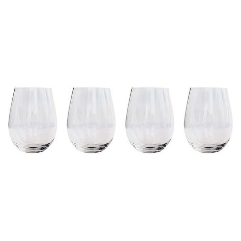 SET 4 VASOS REDONDOS VIDRIO WAYU-0