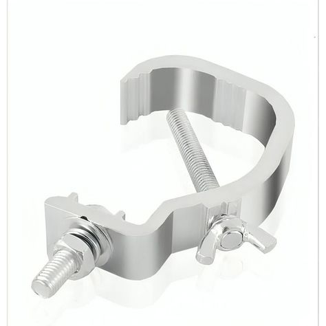 Clamp Soporte Abrazadera De Aluminio Para Ilumincacion-0