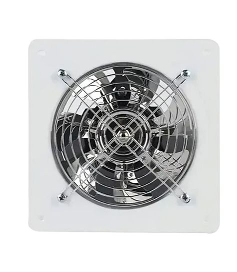 Extractor De Aire Metálico Industrial 4 Pulgadas 10cm 25w-0