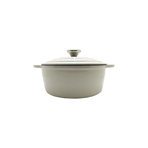 Olla Iron Cast 22 Cm blanco Keep-0