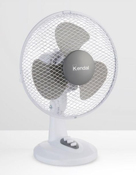 Ventilador Sobremesa Kendal  Kf-9d Color de la estructura Blanco 9"-1