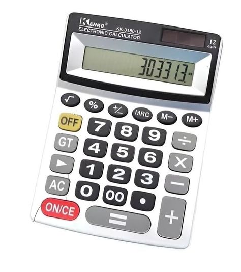 Calculadora electrónica de escritorio KK-3180-12-0