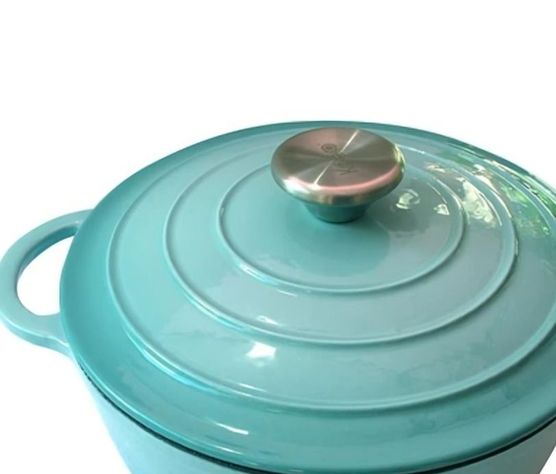 OLLA IRON CAST 22 CM MINT KEEP-2