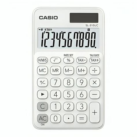 Calculadora CASIO tipo mini escritorio SL-310C  -0