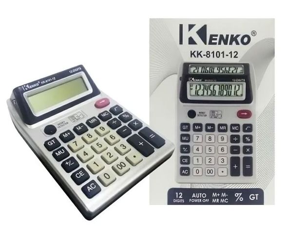 Calculadora electrónica de escritorio kk-8101-12-2