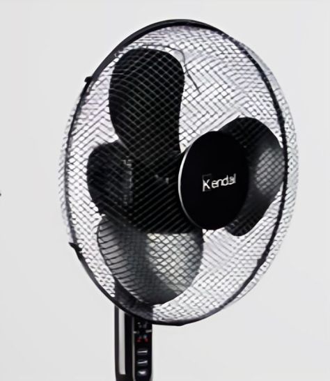 Ventilador Kendal Kfr-16p Control Remoto Pedestal Negro 16p-1