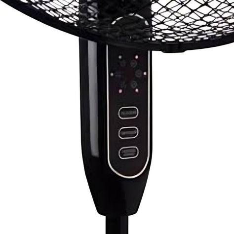 Ventilador Kendal Kfr-16p Control Remoto Pedestal Negro 16p-2