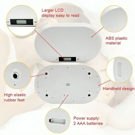 Balanza Digital Para Bebés Y Niños Pediátrica 20kg-3