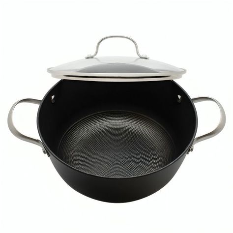 OLLA 24CM C/TAPA IRON CAST HONEYCOMB WAYU-2