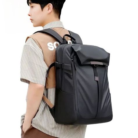 Mochila Para Viaje, Notebook, Expandible Para Balón Y Casco-1